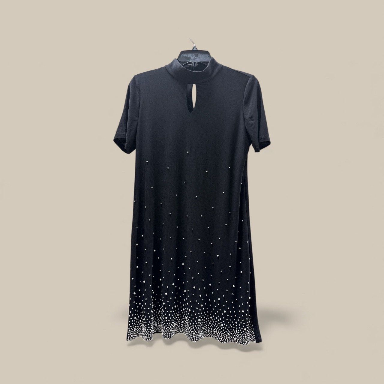 MSK KEYHOLE SHORT A LINE DRESS PM