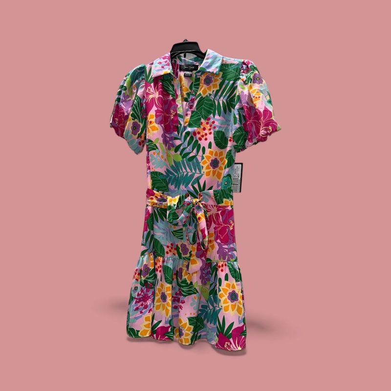 JESSICA HOWARD FLORAL MINI DRESS