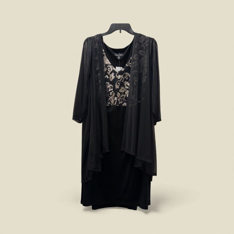 CONNECTED APPAREL 2 PCS JACKET DRESS