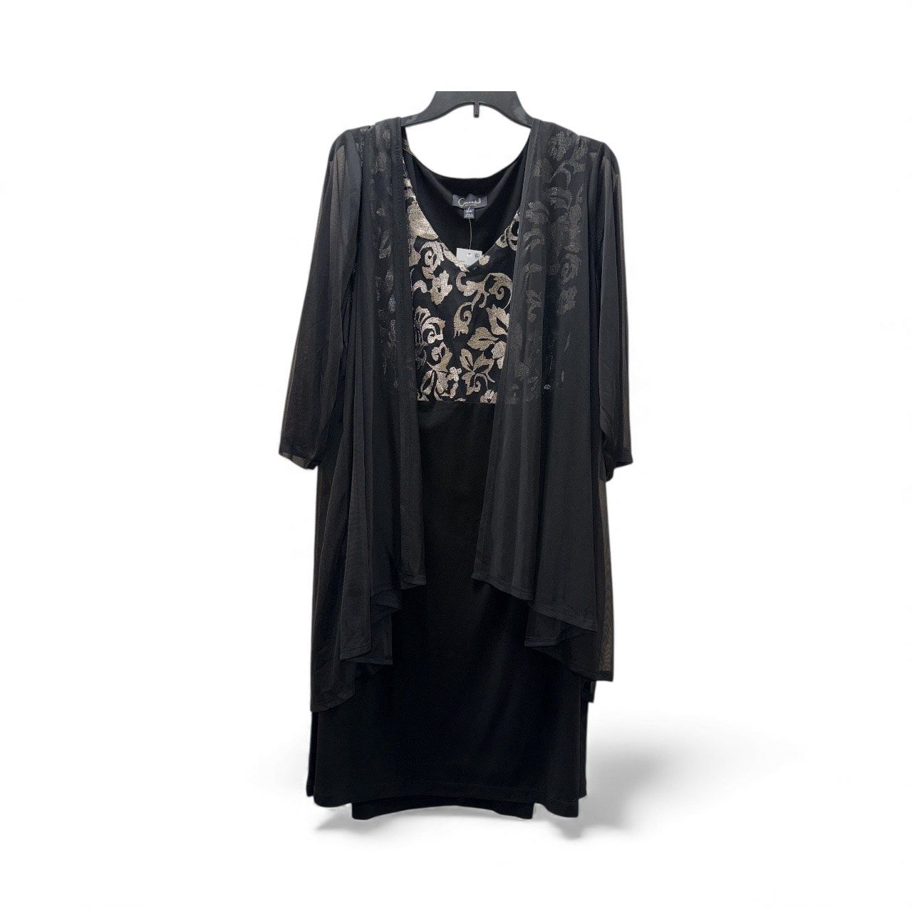 CONNECTED APPAREL 2 PCS JACKET DRESS