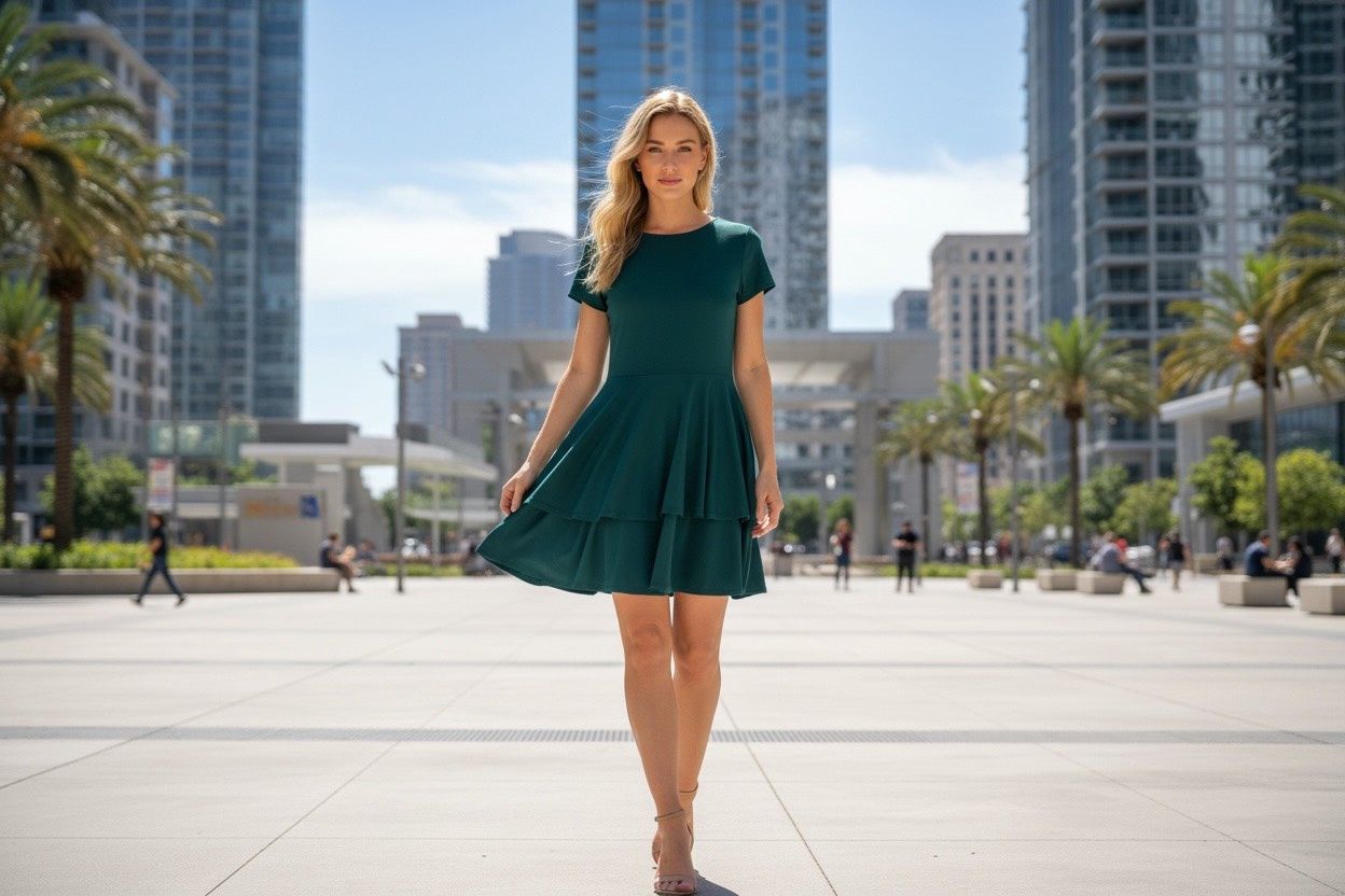 B. DARLIN SUMMER COOL MINI DRESS