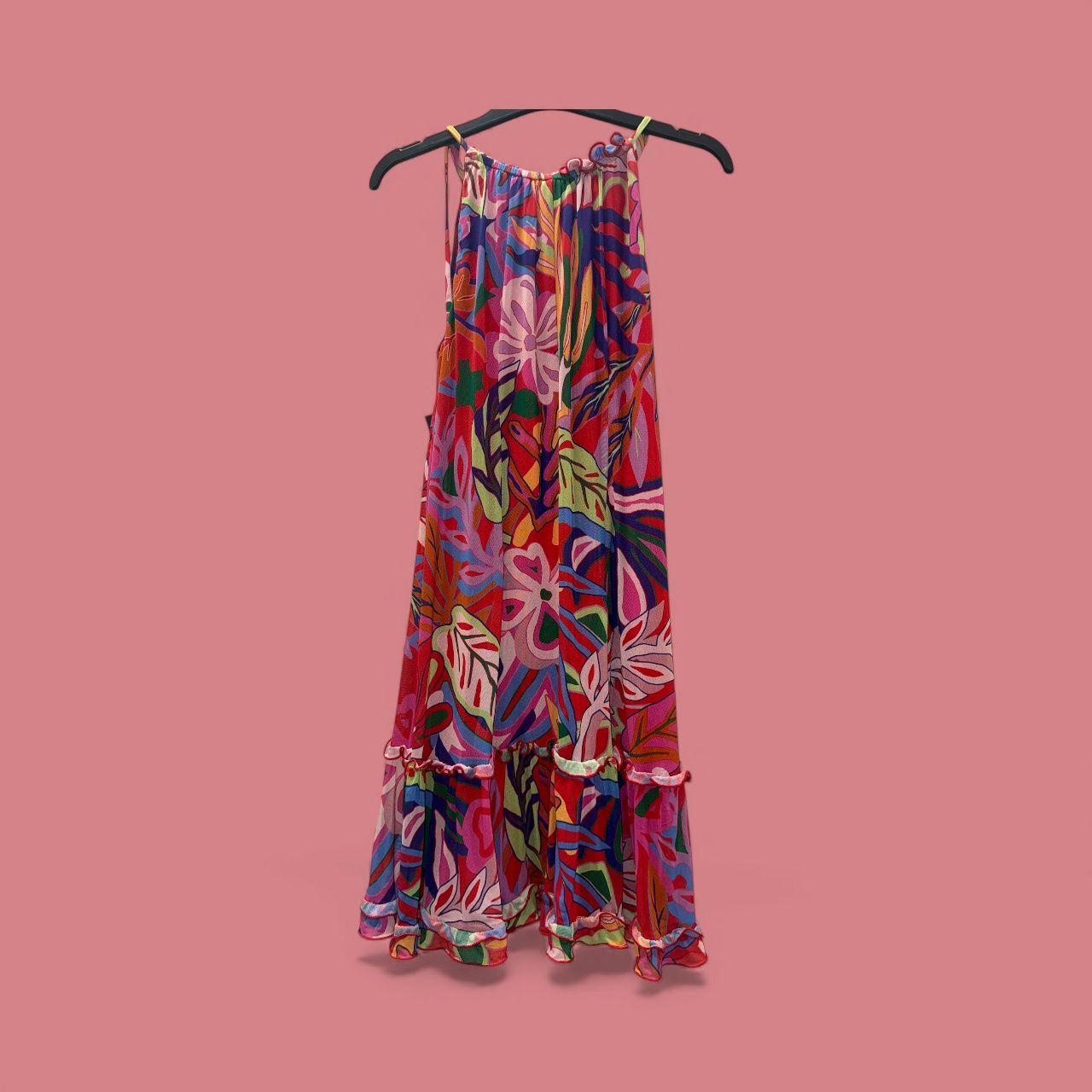 SIGNATURE BY ROBBIE BEE CHIFFON DRESS