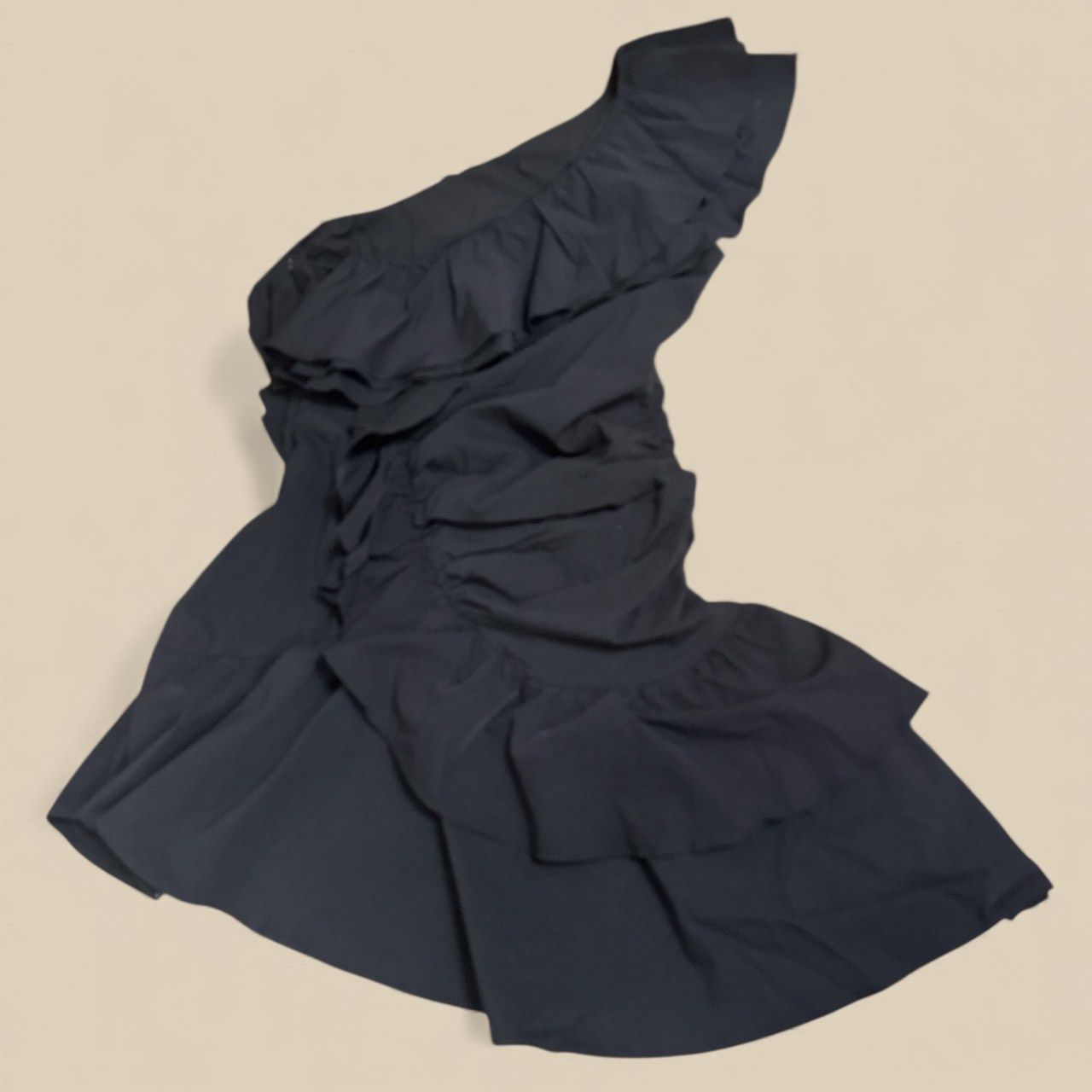 JEWEL BADGLEY MISCHAKA ONE SHOULDER COCKTAIL DRESS