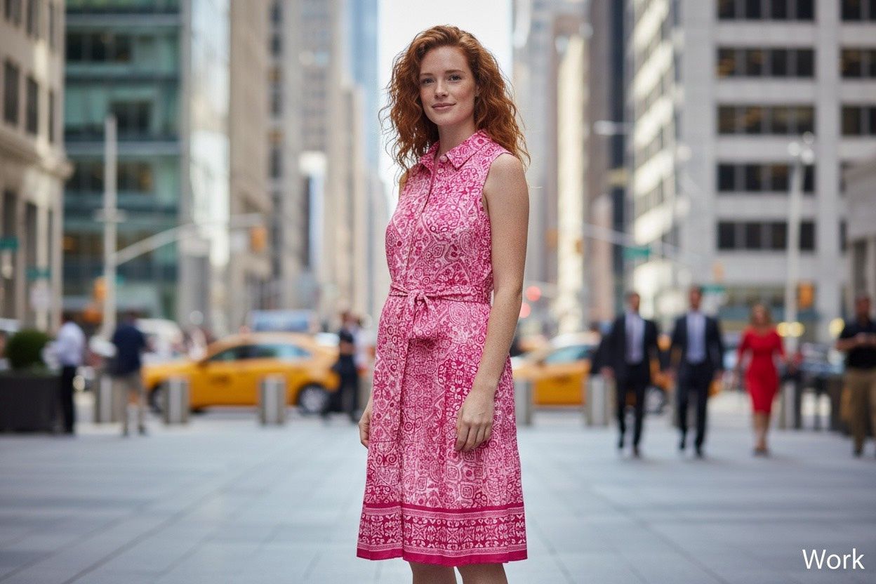 JESSICA HOWARD PETITE PRINTED TIE WAIST SLEEVELESS MIDI DRESS