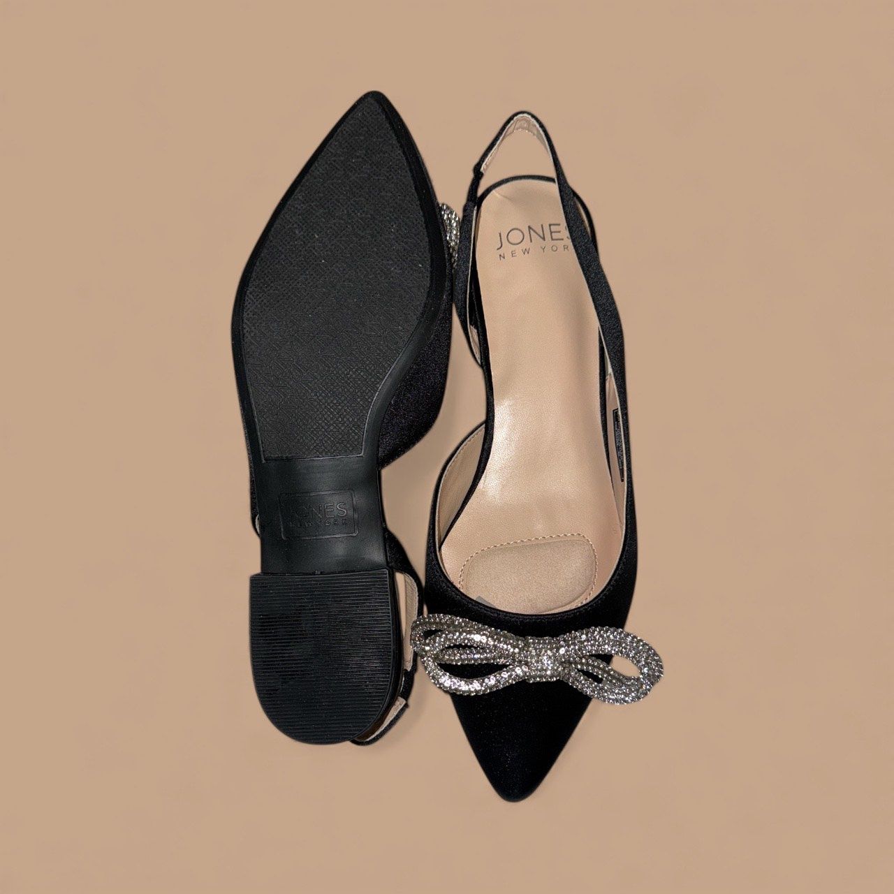 JONES NY QUENTINA POINTED TO DRESS FLAT SHOE