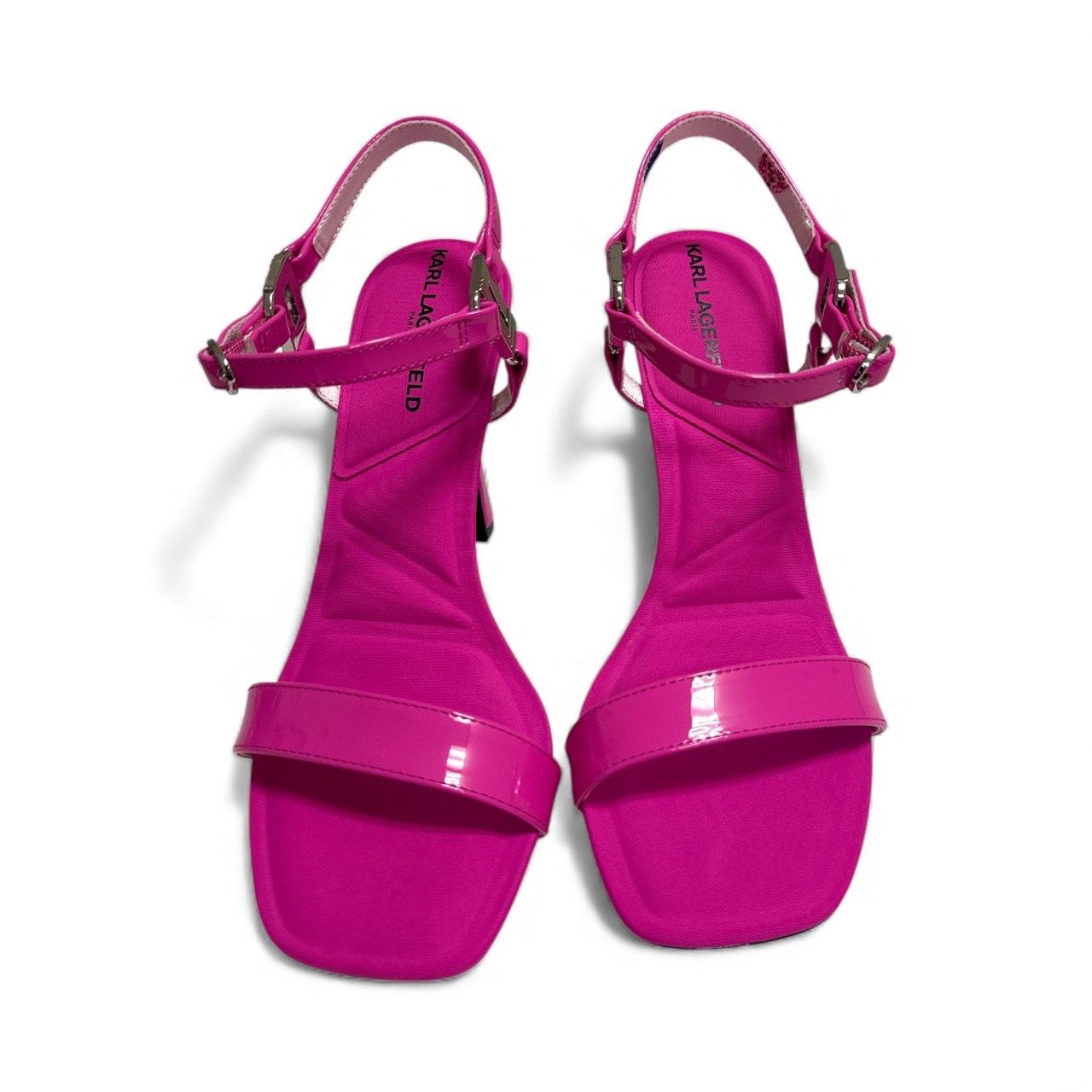 KARL LAGERFELD PARIS CYBIL ANKLE TRAP SANDAL