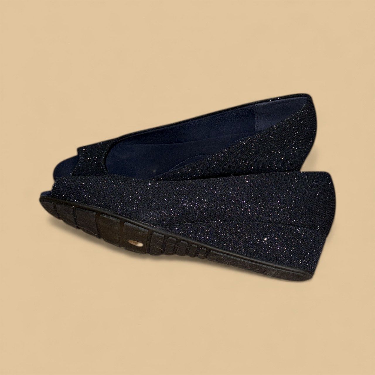 BANDOLINO CANDRA 2 PEEP TOE WEDGE PUMP