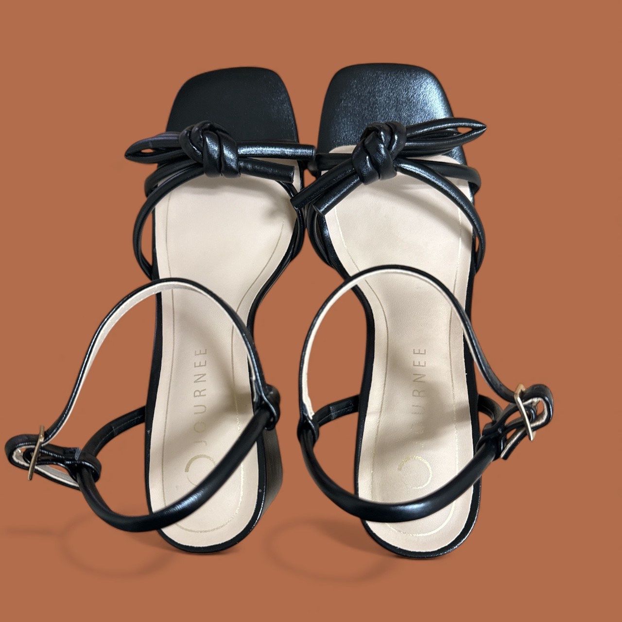 JOURNEE MERYL BLOCK HEELED SANDAL