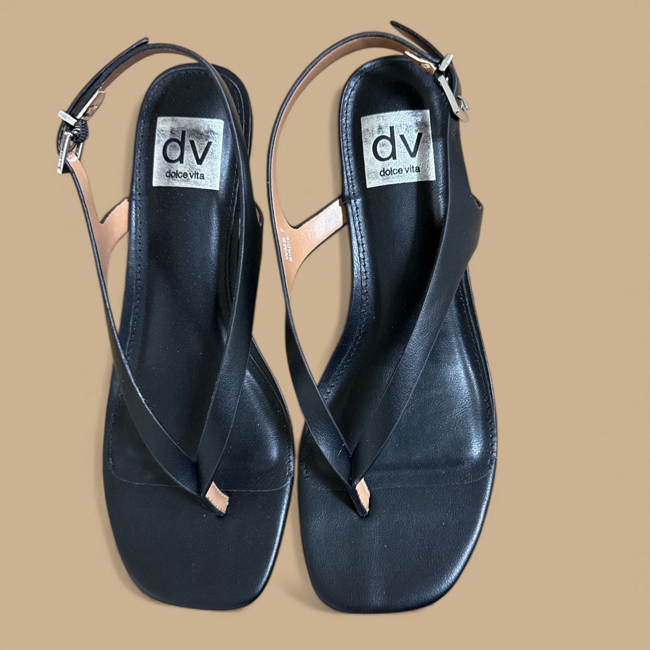 DOLCE VITA BIRDIE ANKLE STRAP THONG SANDAL