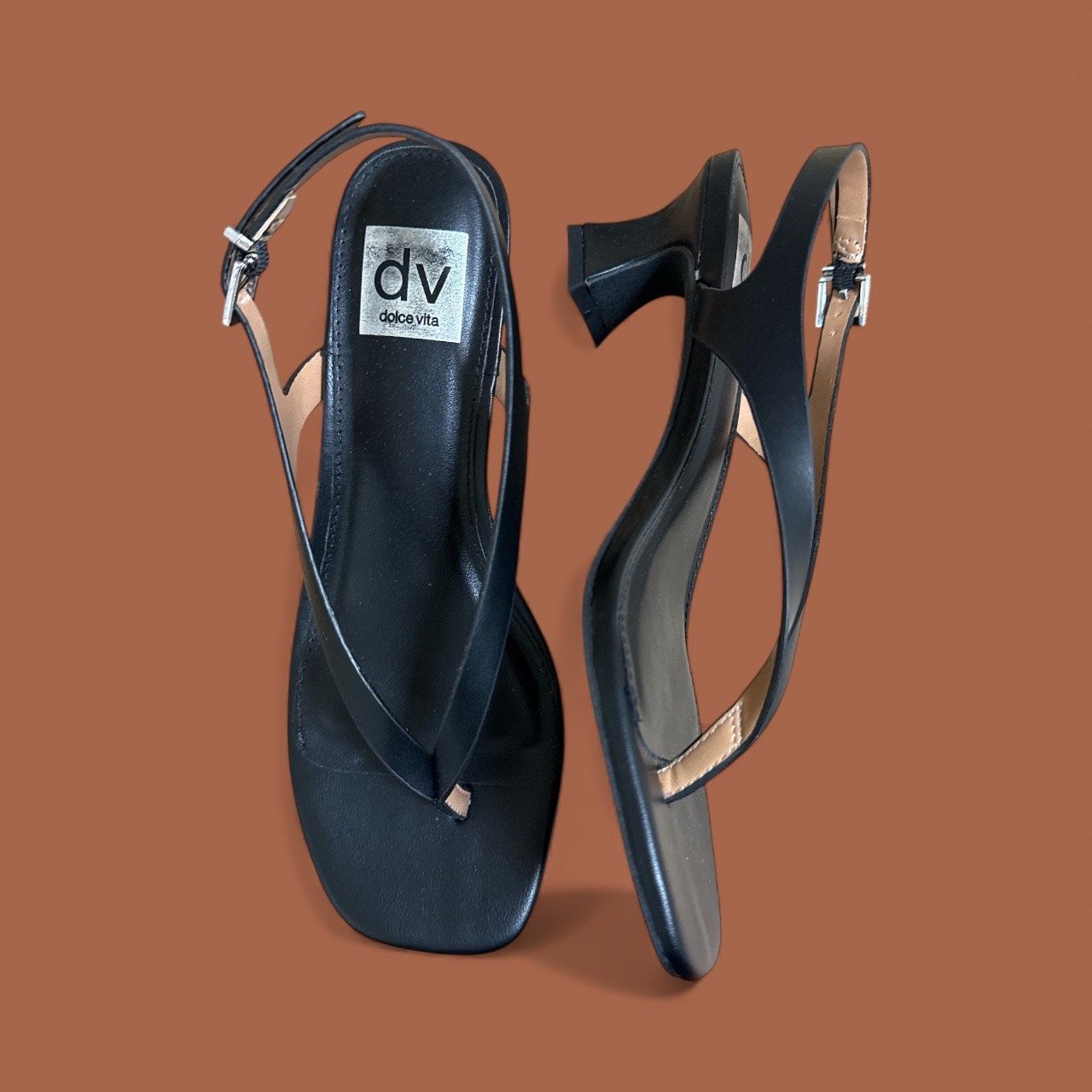 DOLCE VITA BIRDIE ANKLE STRAP THONG SANDAL