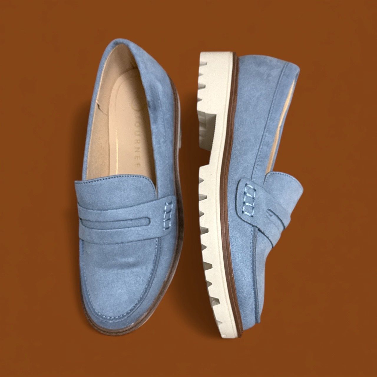 JOURNEE KENLY SLIP ON ROUND TOE LOAFER