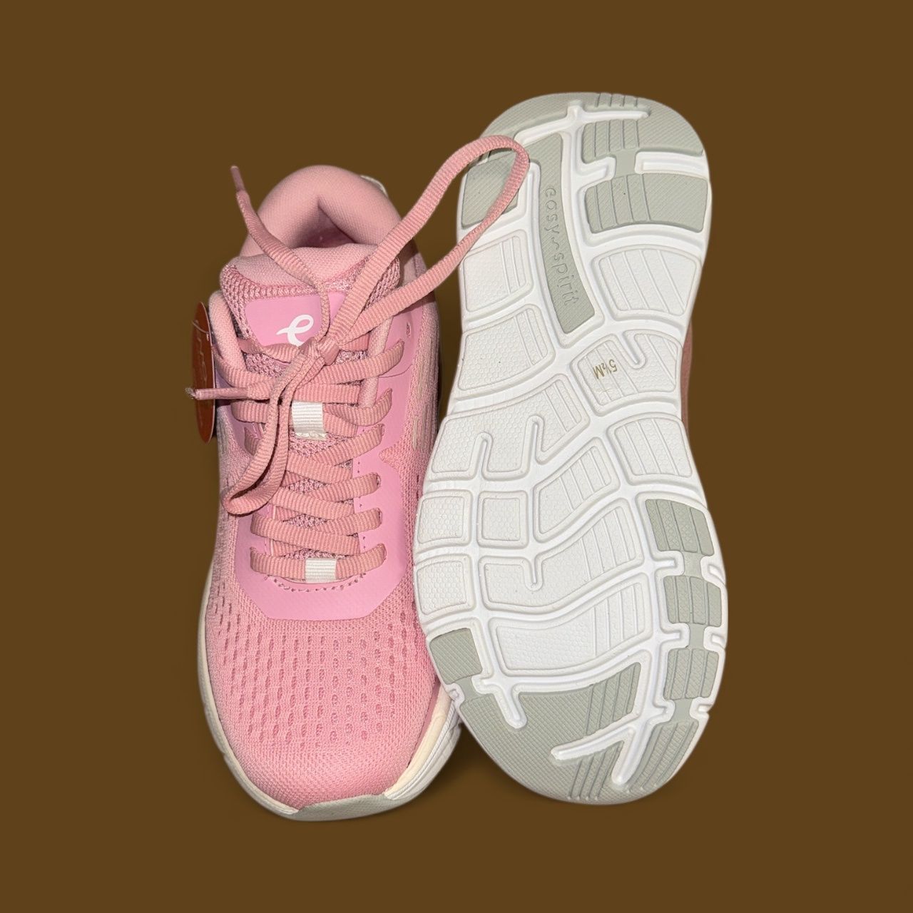 EASY SPIRIT SEMEL 13 SNEAKER, Colour: PINK, Size: 5.5 M