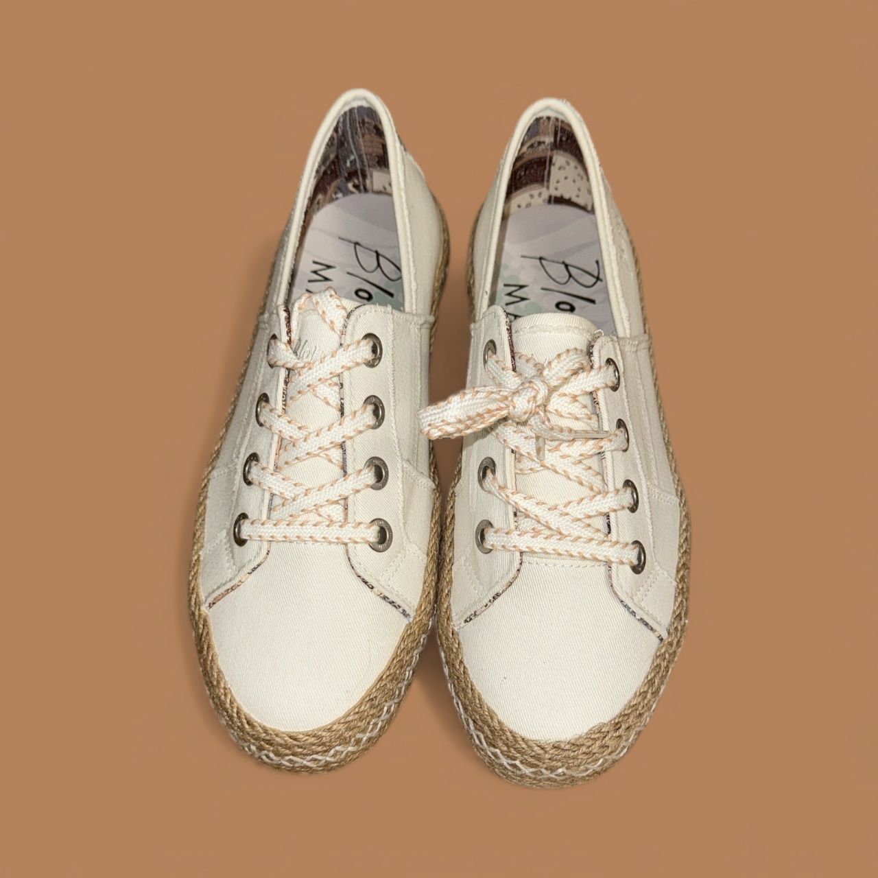 BLOWFISH MALIBU buenos sneaker, Colour: cream, Size: 8.5 M