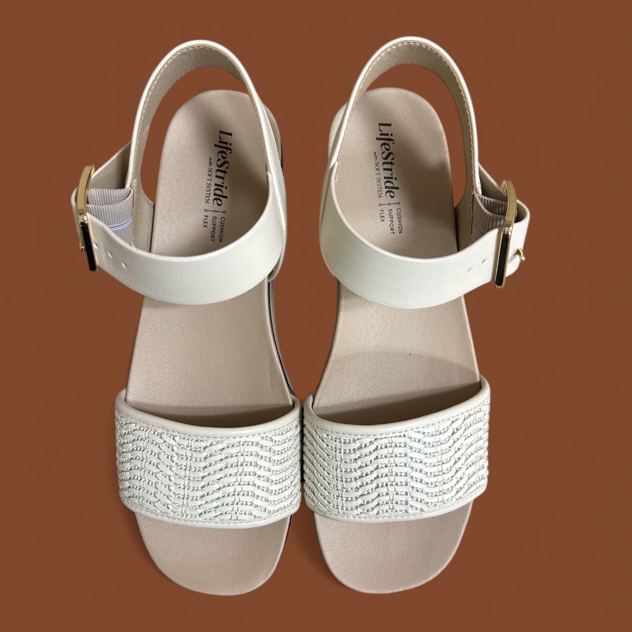 LIFESTRIDE GILLIAN 2 OPEN SQUARE TOE PLATFORM SANDAL