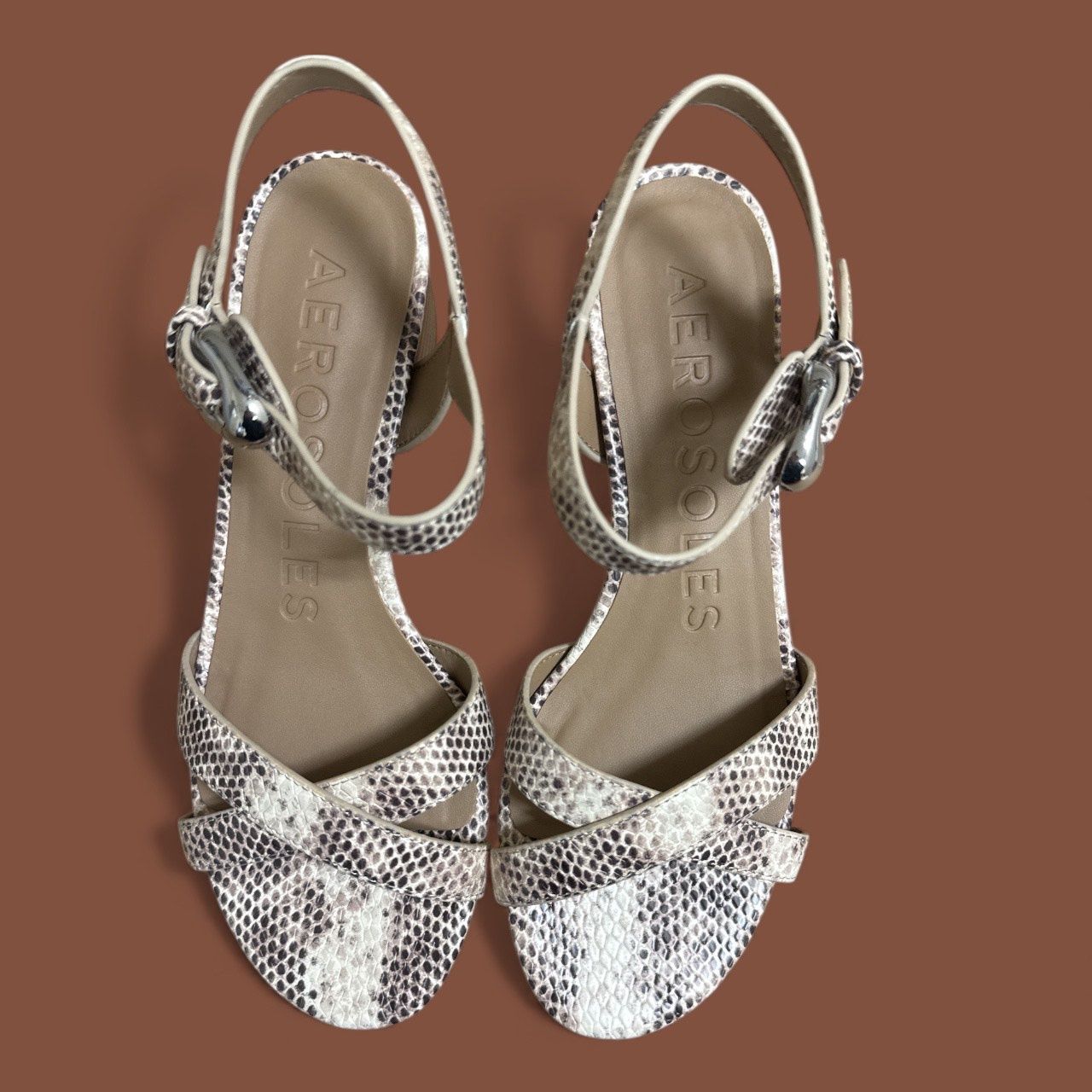 AEROSOLES  CINZIA ROUND TOE DRESS SANDAL