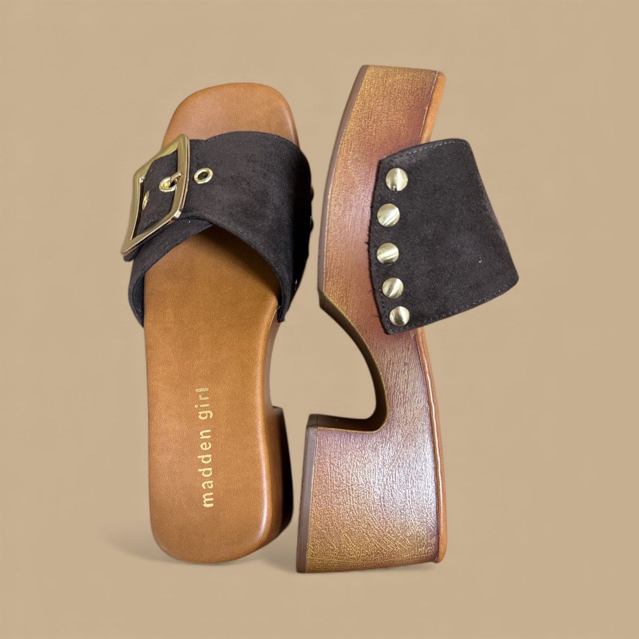 MADDEN GIRL WOODLANDD PLATFORM BLOCK HEEL