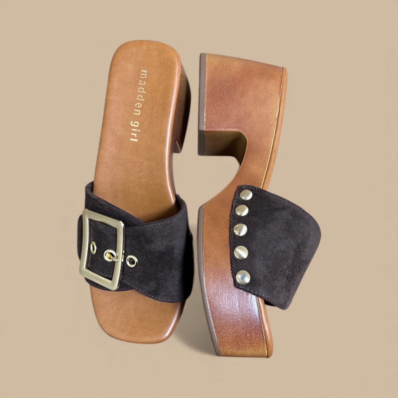 MADDEN GIRL WOODLANDD PLATFORM BLOCK HEEL