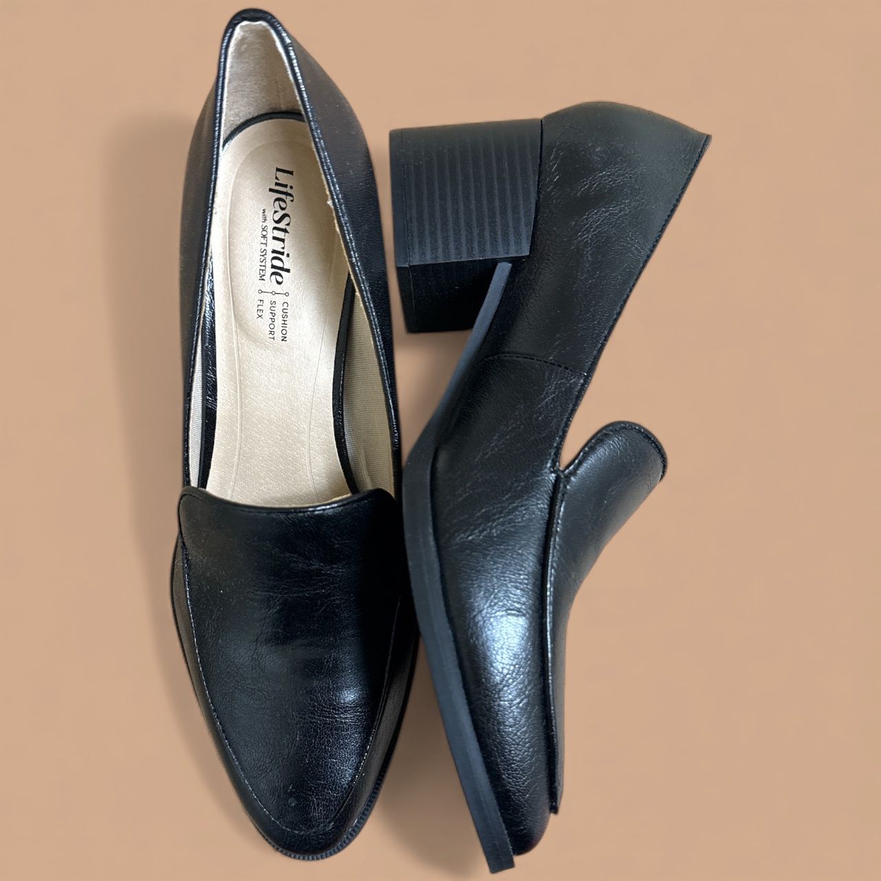 LIFESTRIDE DEVYN HEELED LOAFER