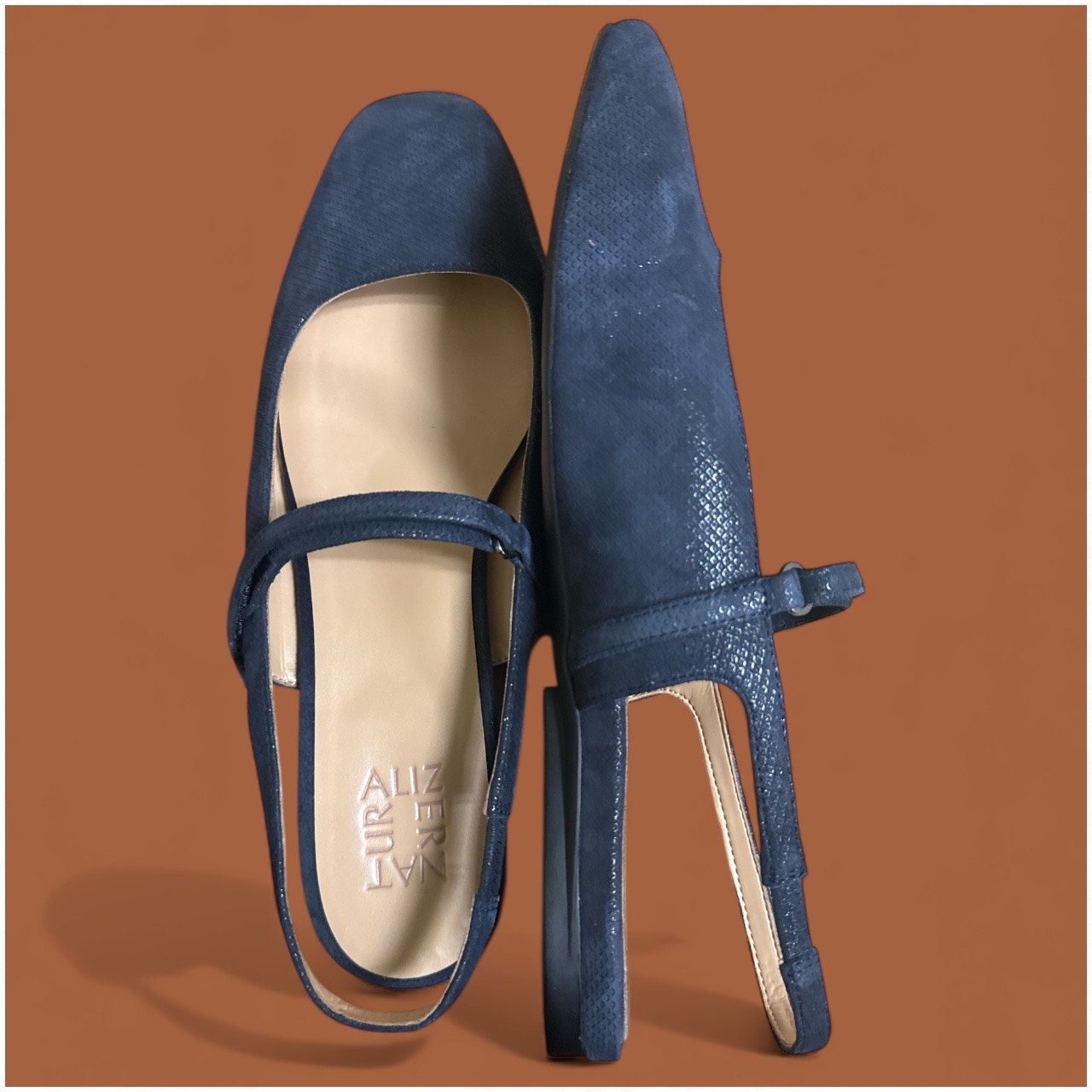 NATURALIZER CONNIE MARY JANE SLINGBACK FLAT