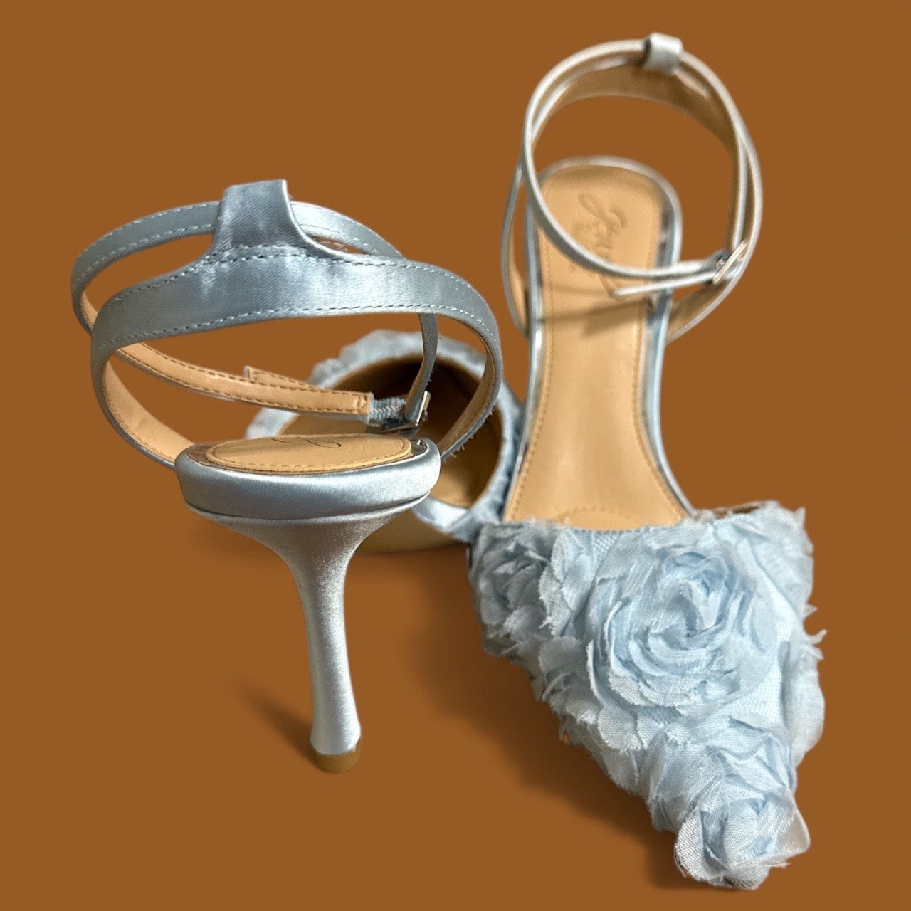 BADGLEY MISCHKA SHANNON ANKLE STRAP PUMPS