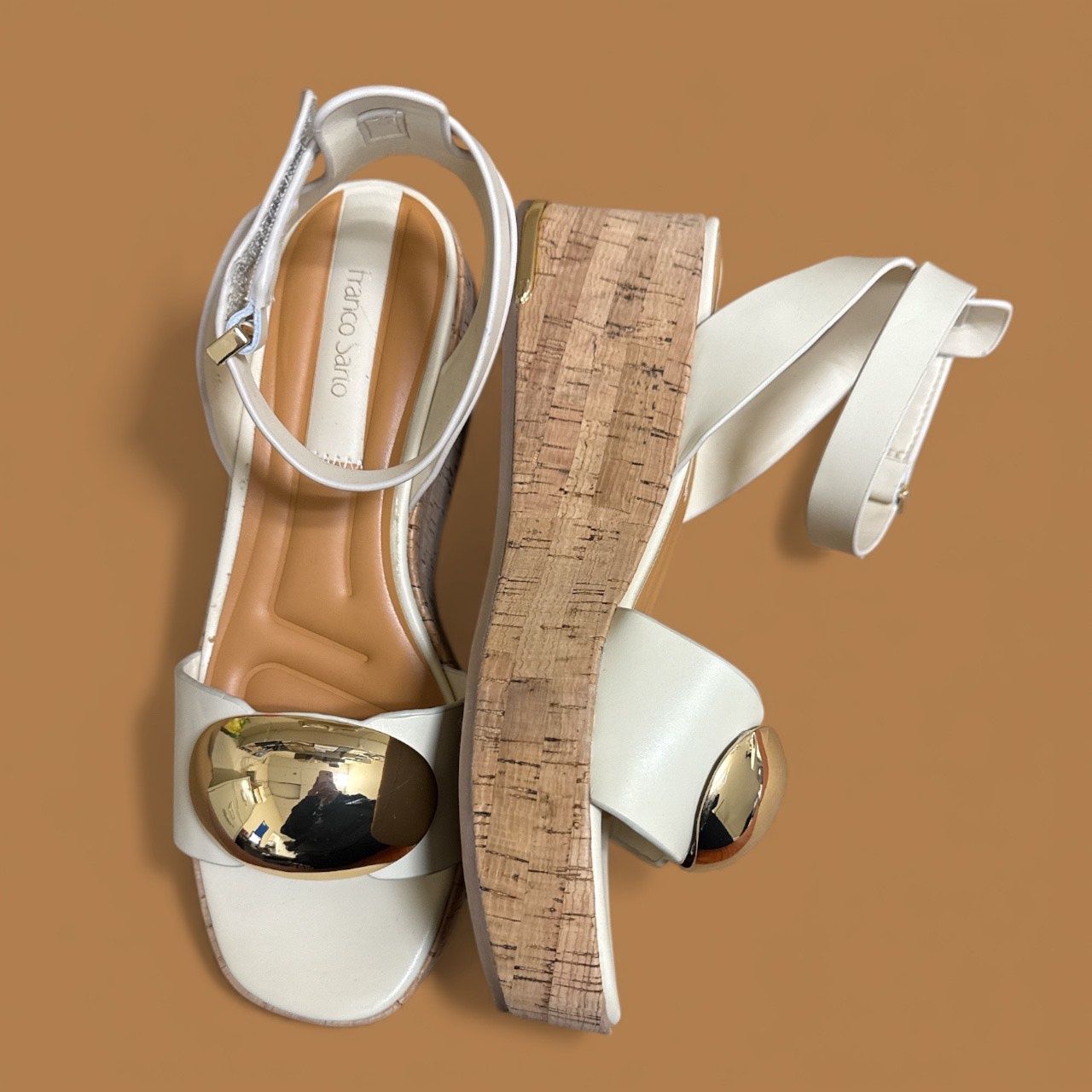 FRANCO SARTO TAYSHA ANKLE TRAP PLATFORM WEDGED