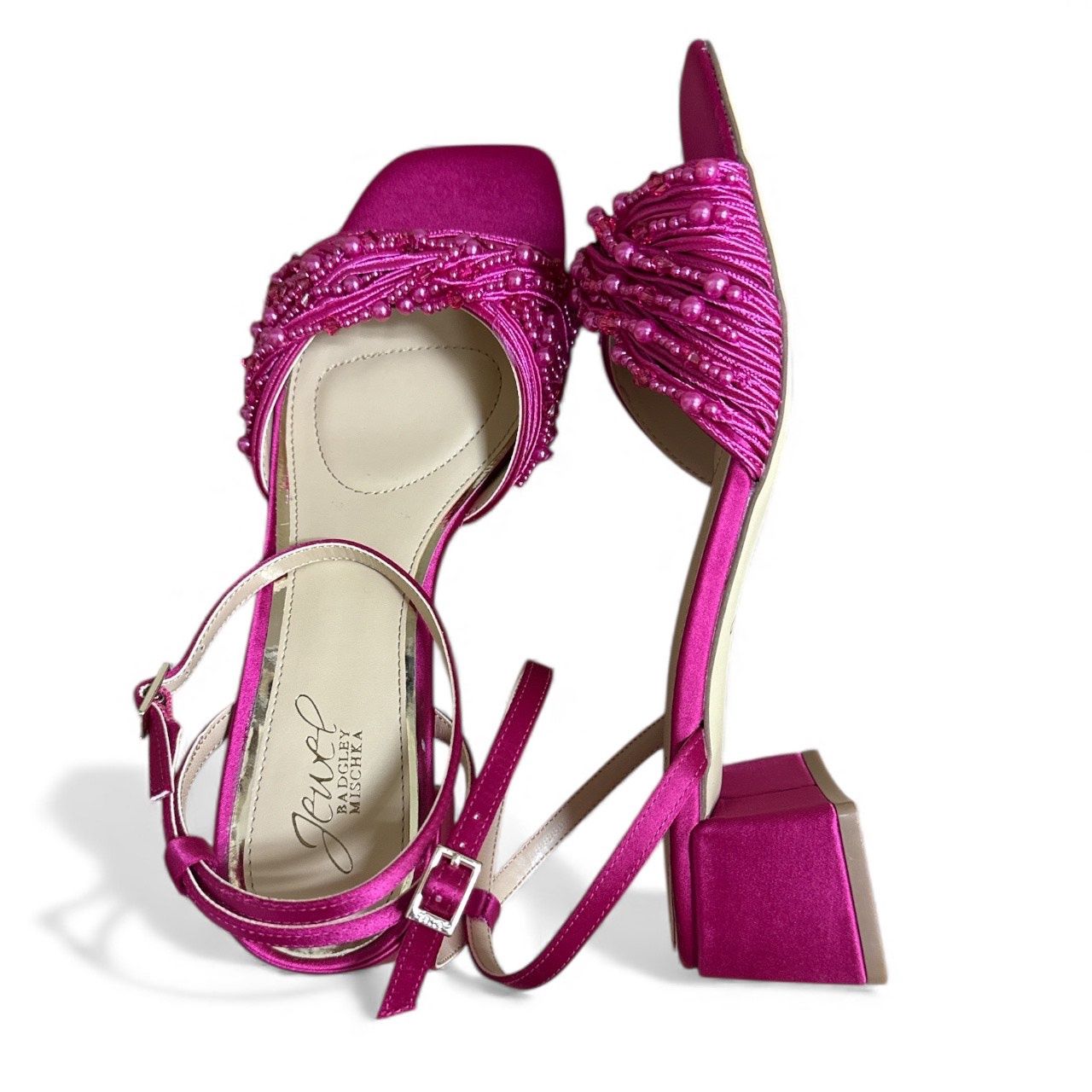 BADGLEY MISHKA FALLON ANKLE STRAP SANDAL