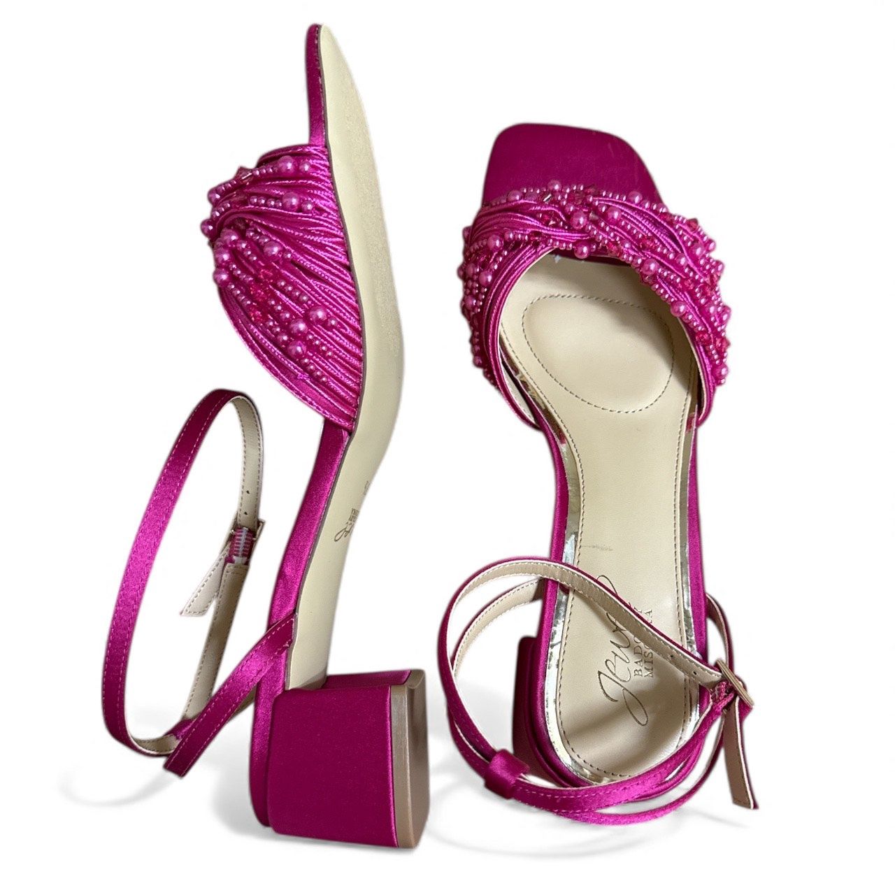 BADGLEY MISHKA FALLON ANKLE STRAP SANDAL