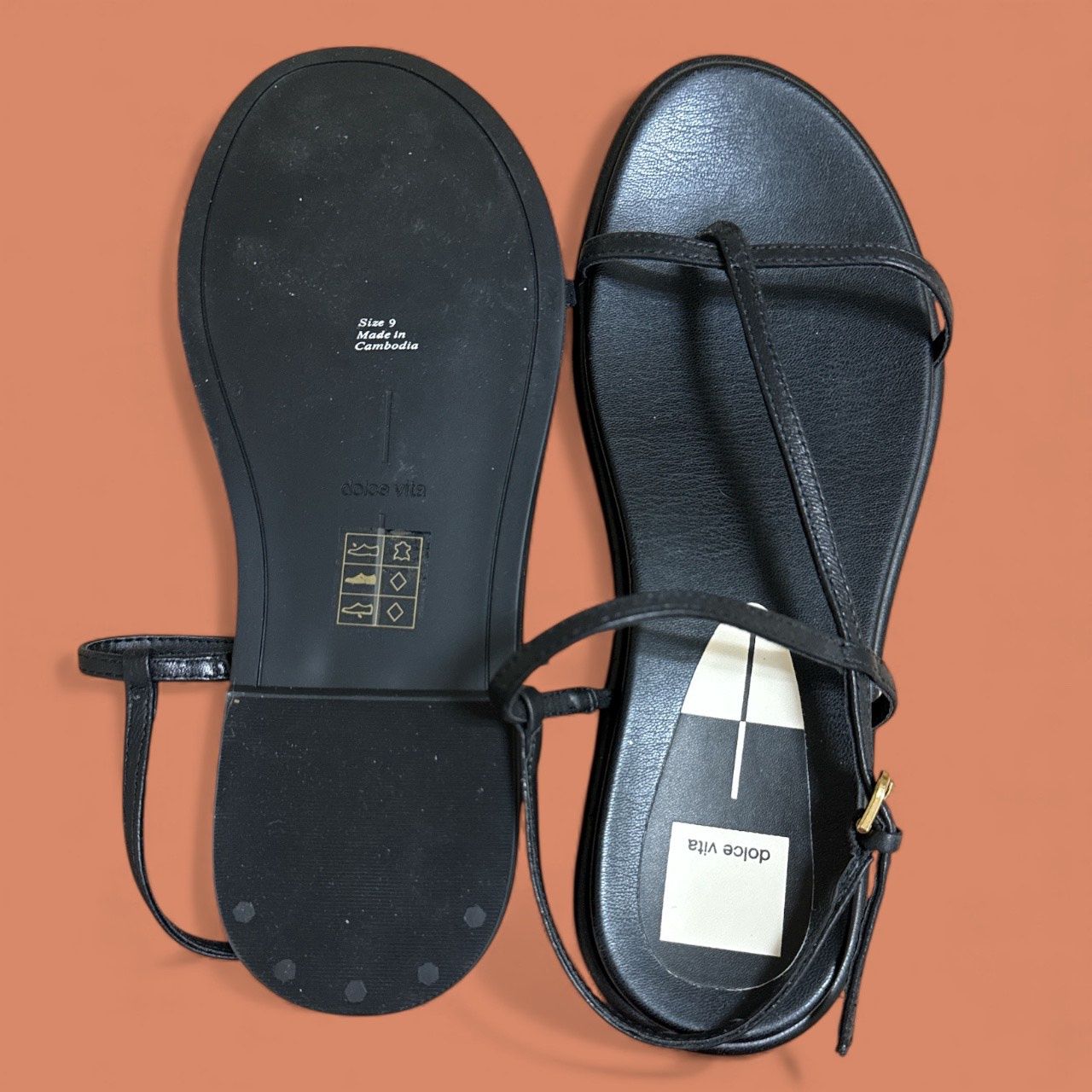 DOLCE VITA DALLEN STRAPPY FOOTBED SANDAL