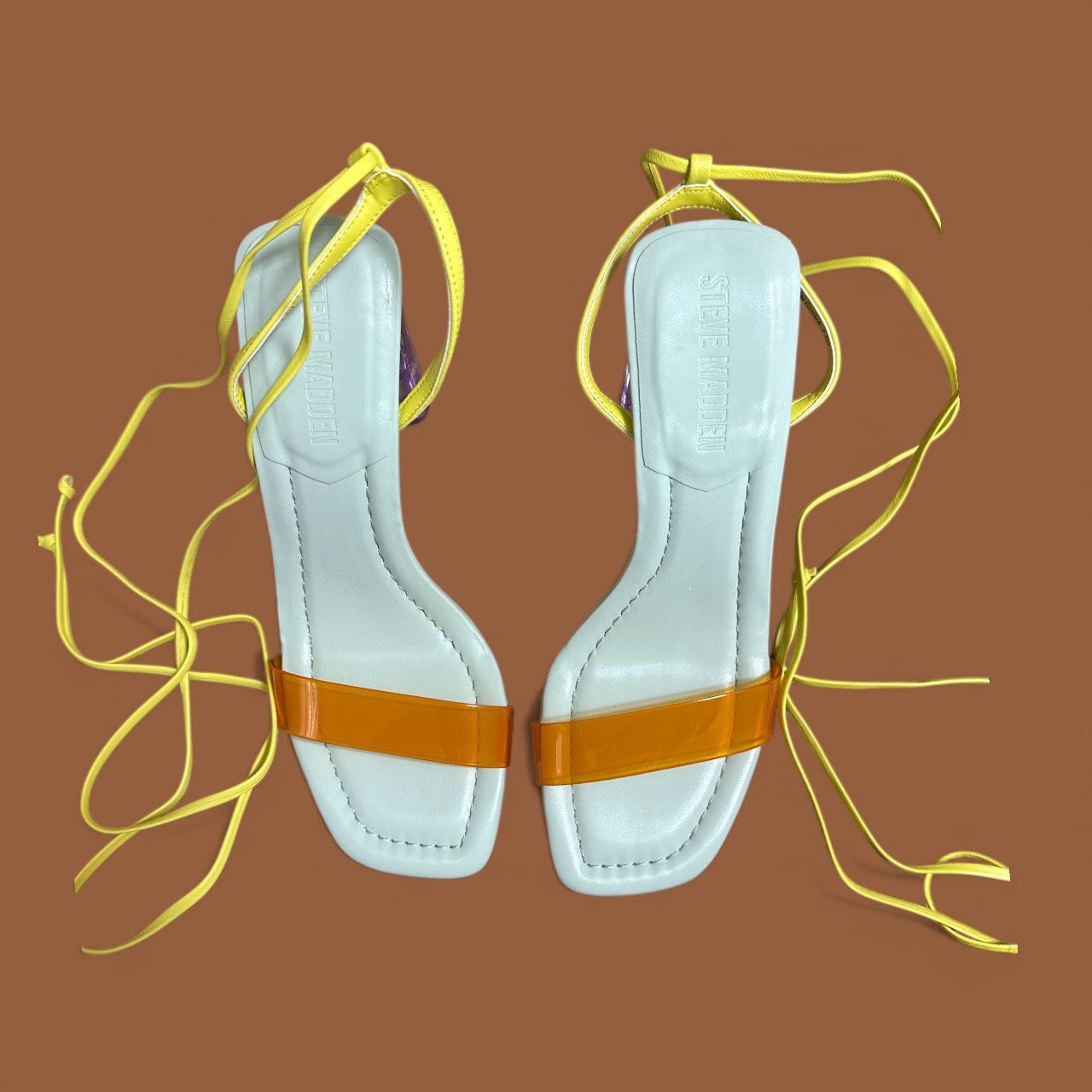 STEVE MADDEN ELVY ANKLE WRAP DRESS SANDAL