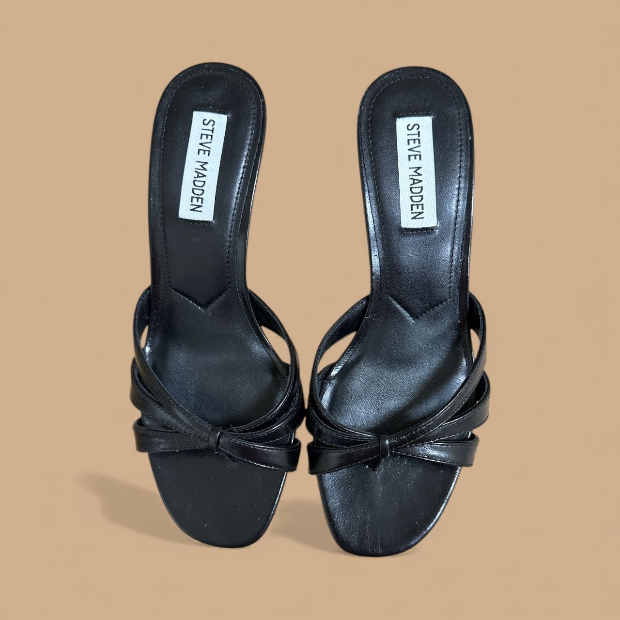 STEVE MADDEN CARY STRAPPY KITTEN SANDAL