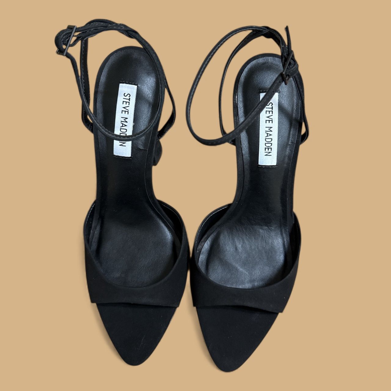 STEVE MADDEN BEKI FLARED HIGH HEEL