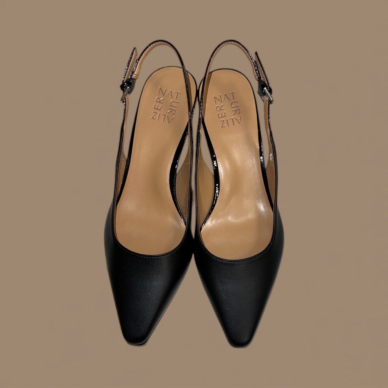 NATURALIZER TANSY SNIP TOE SLINGBACK PUMPS