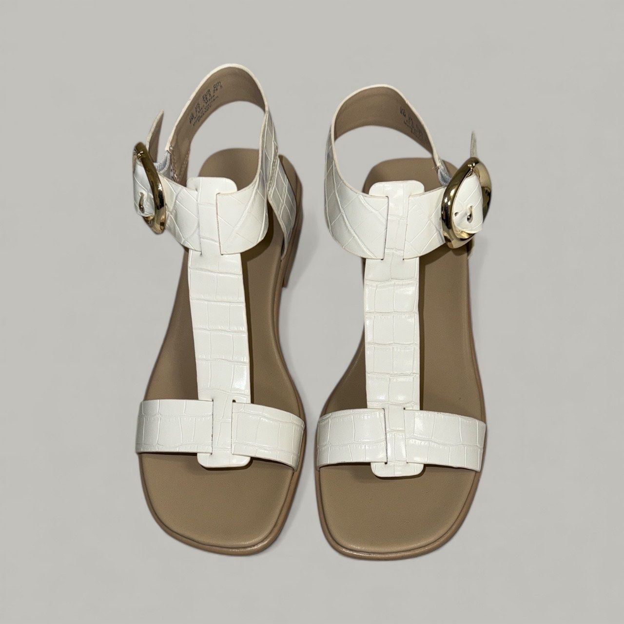 NATURALIZER BRANDY  T-STRAP BLOCK LOW HEEL SANDAL