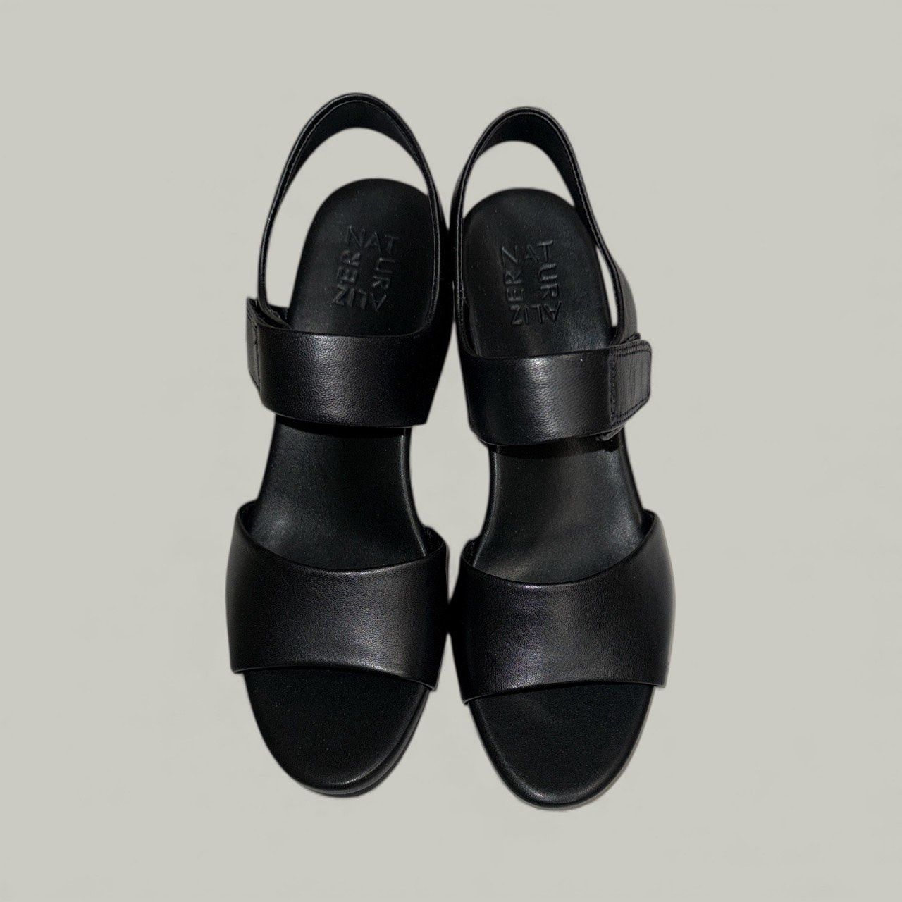 NATURALIZER IMANI OPEN ROUND TOE WEDGE SANDAL