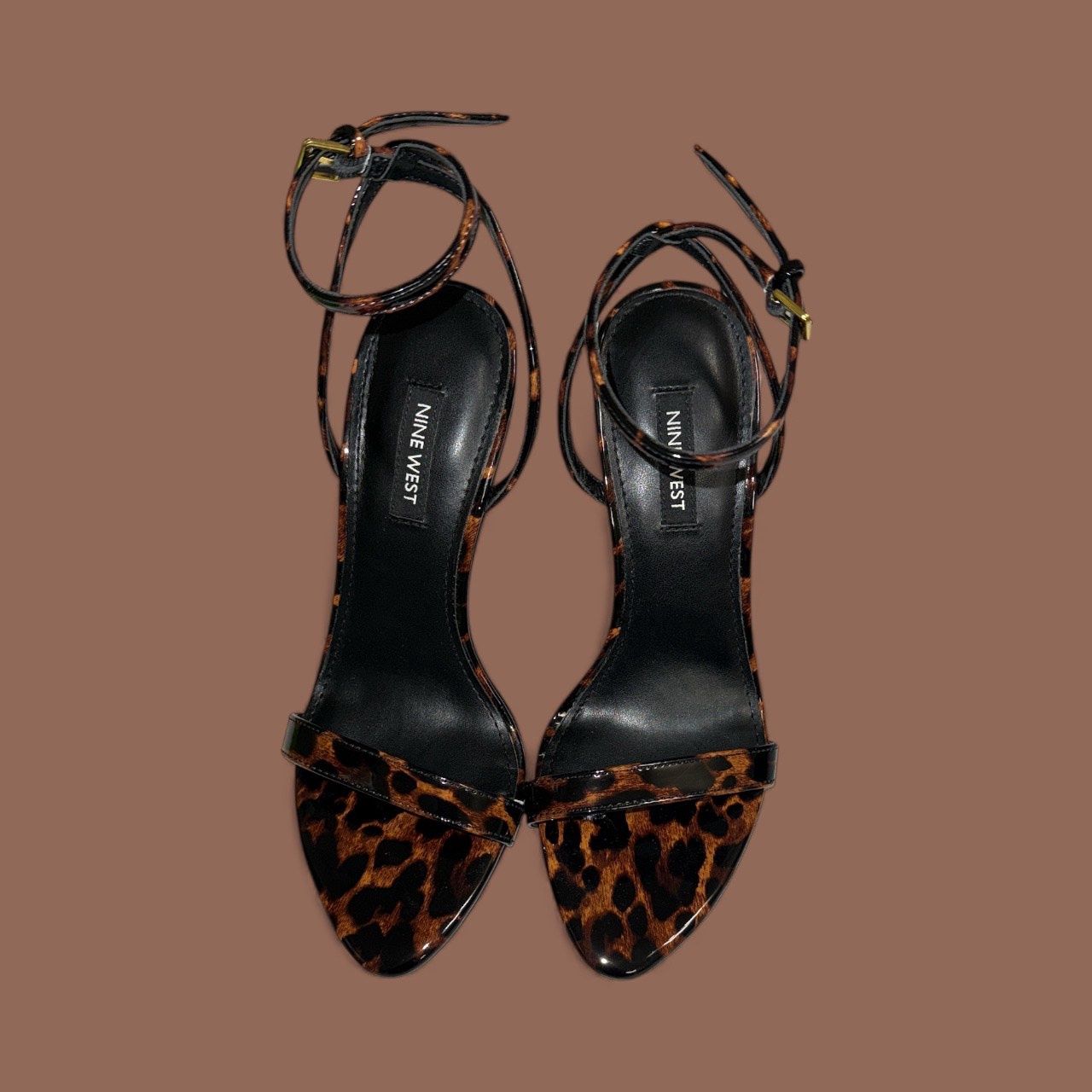 NINE WEST REINA ANKLE STRAP STILETTO SANDAL