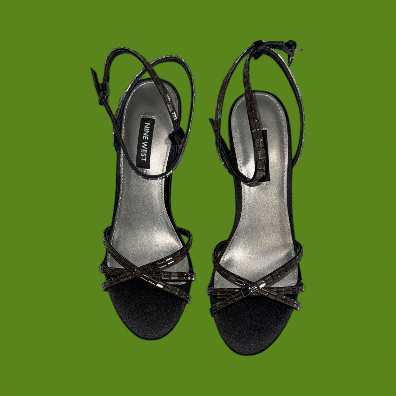 NINE WEST AMSETA STRAPPY STILETTO SANDAL