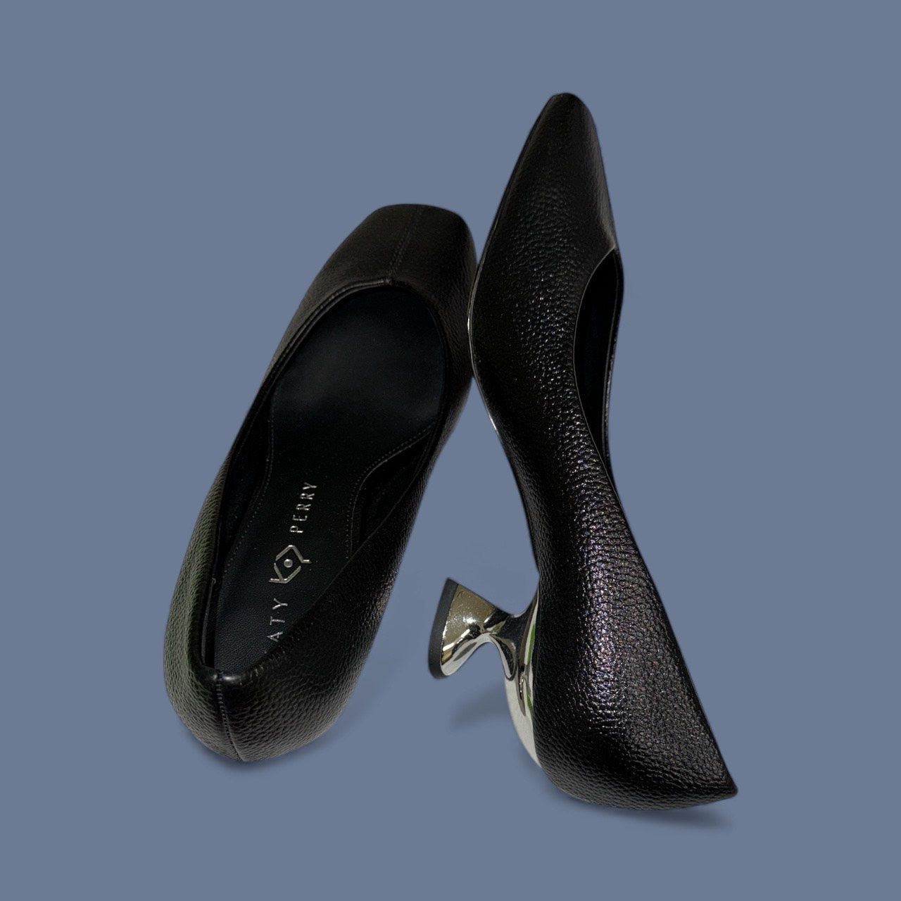 KATY PERRY LATERR PUMP, Colour: BLACK, Size: 8.5