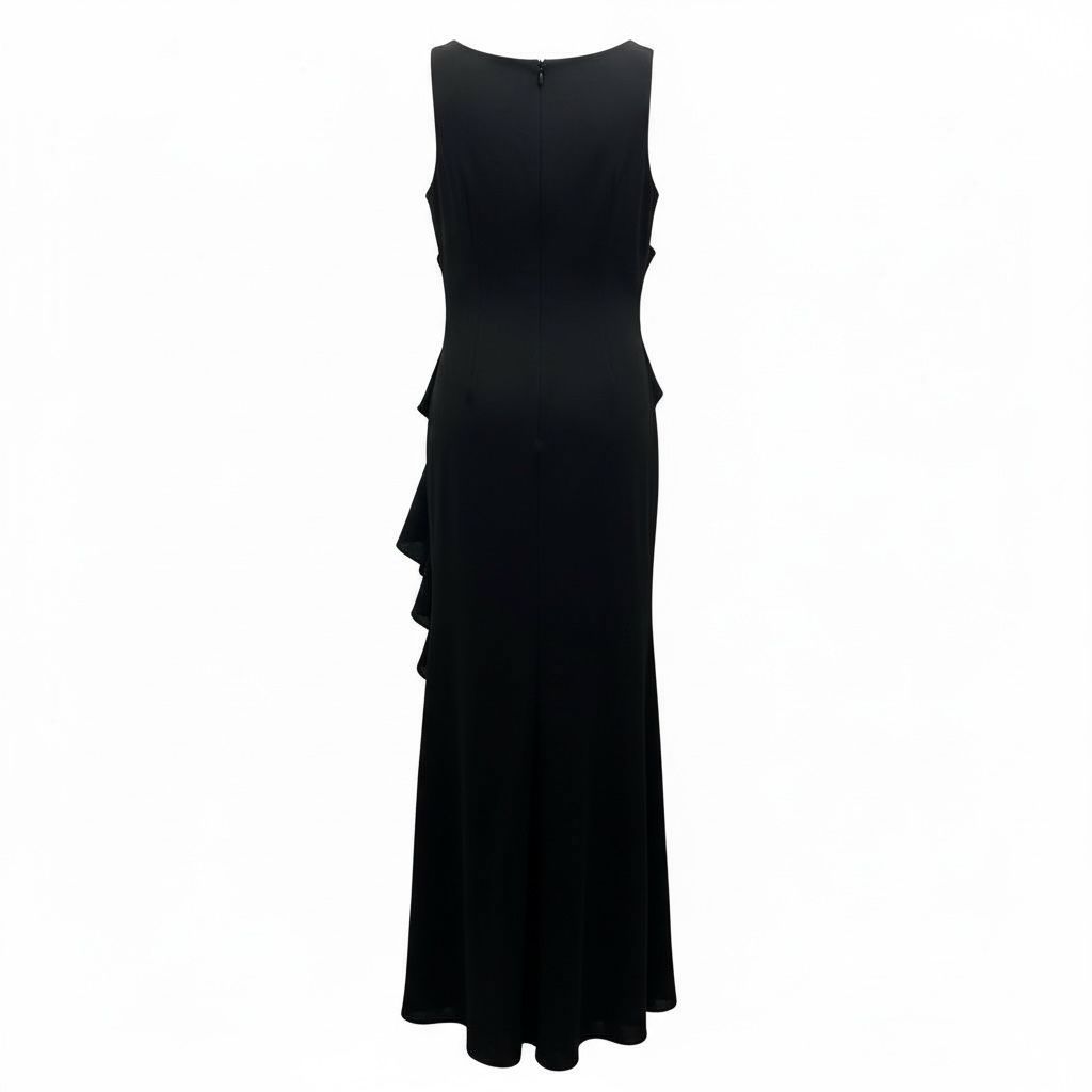 BETSY AND ADAM PETITE BOAST NECK GOWN