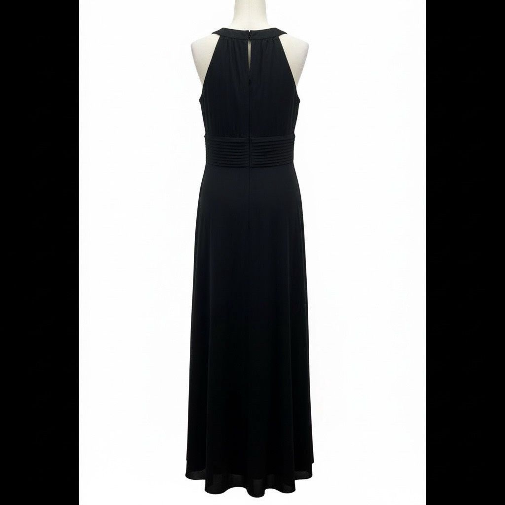 SLFY LEEVELESS PLEADED MAXI DRESS
