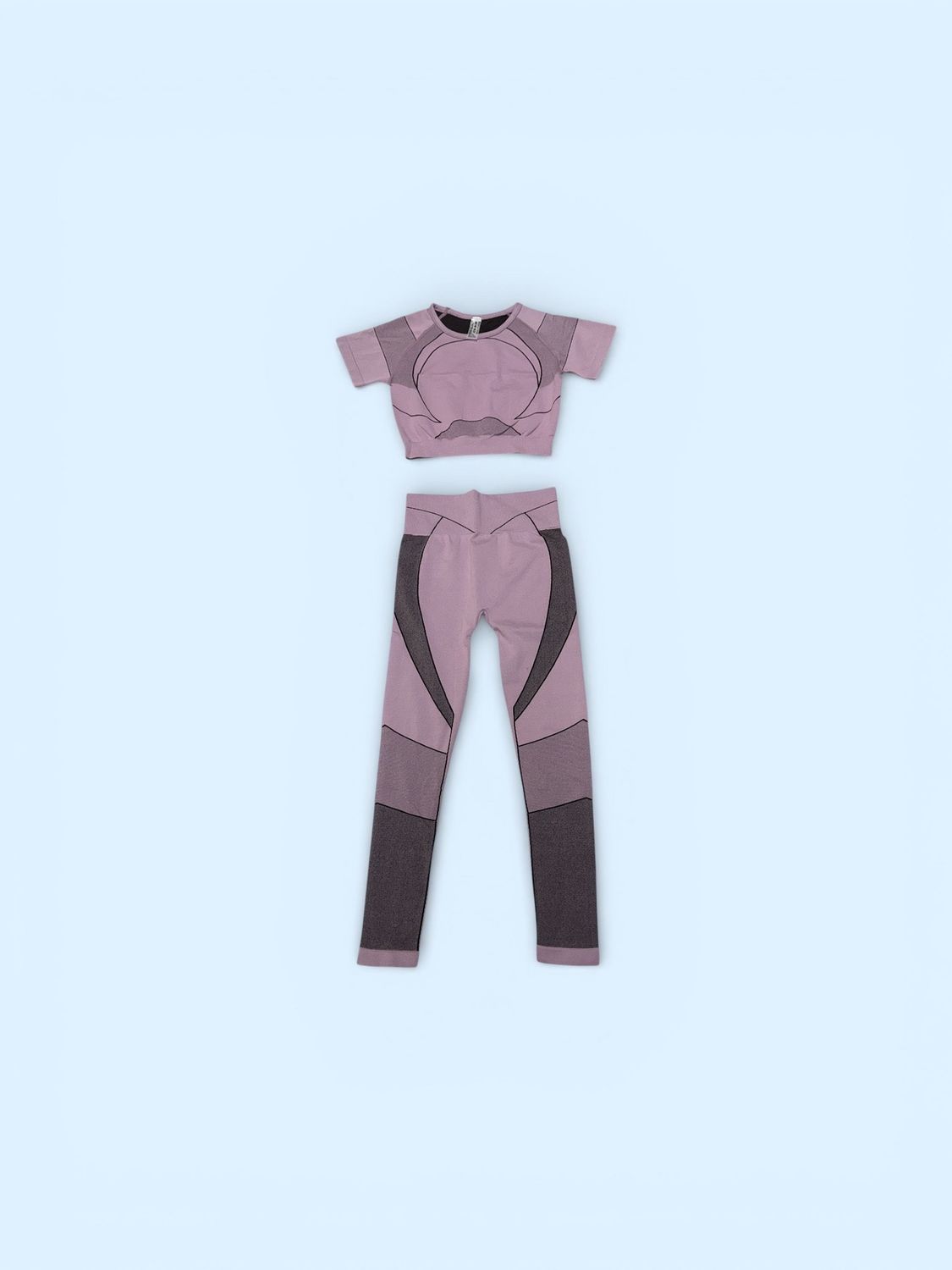 WOMEN'S ACTIVEWEAR CROPPED TOP AND LEGGING 2 PCS