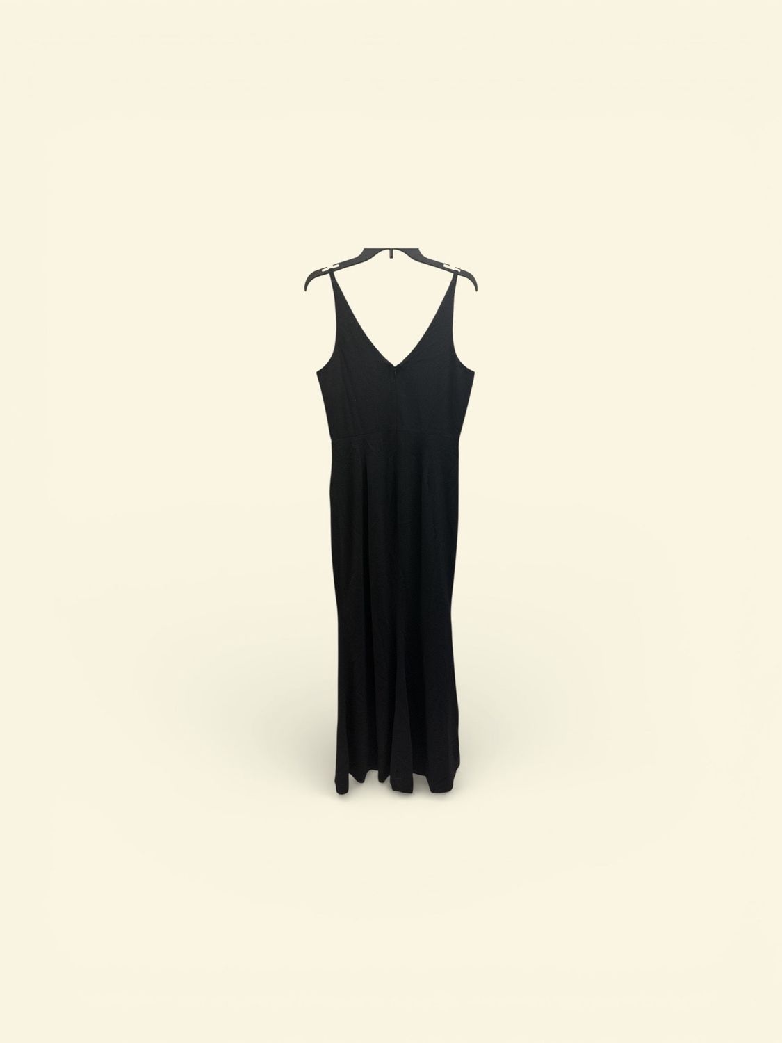 DRESS THE POPULATION JORDAN V-NECK RUSHED BODYCON MAXI DRESS