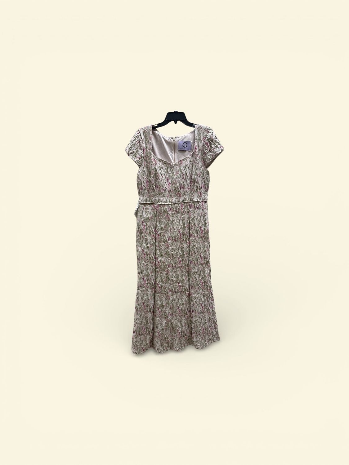 JS COLLECTIONS EMBROIDERED SWEATHEART MERMAID GOWN