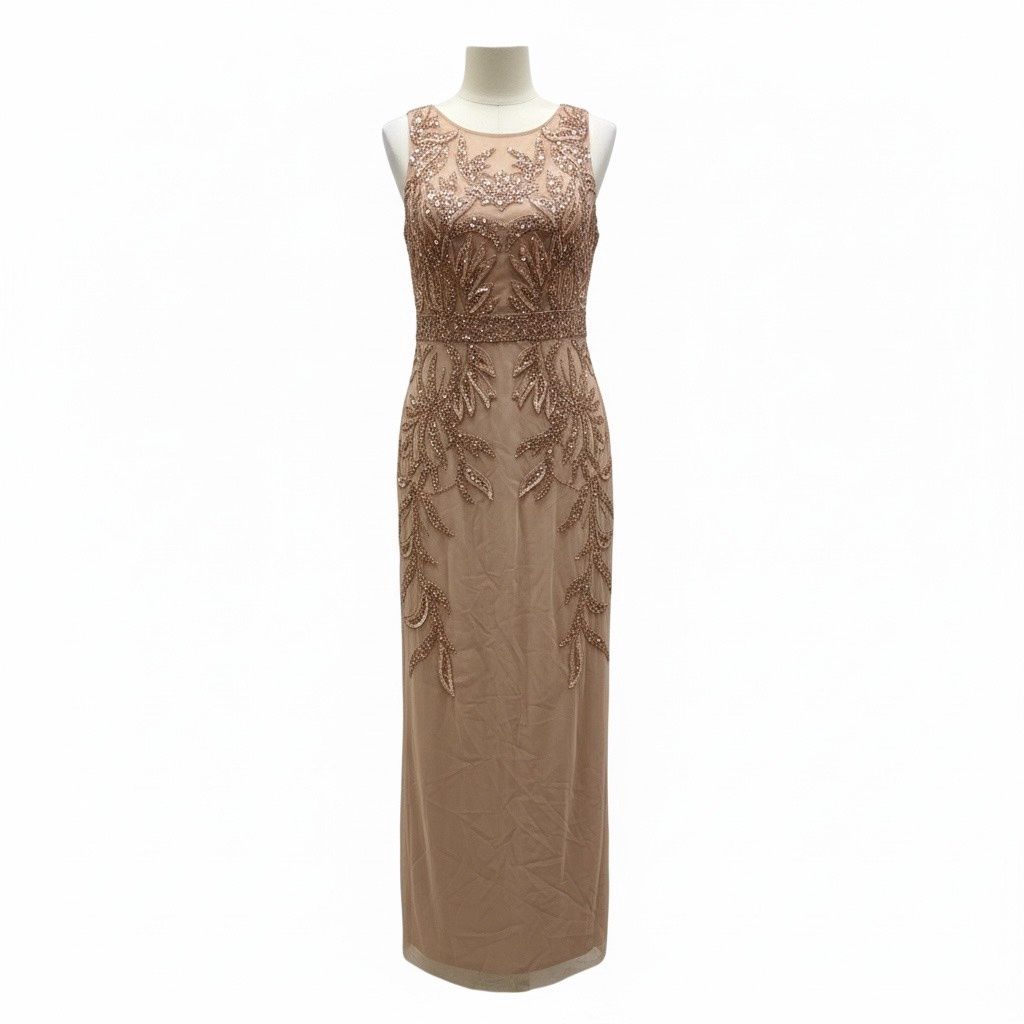 ADRIANNA PAPELL BEADED GOWN