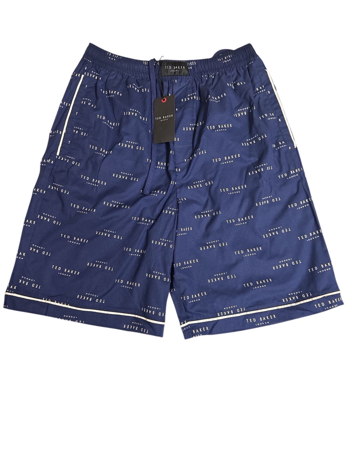 MEN'S TED BAKER WOVEN JAM, Colour: NAVY, Size: M