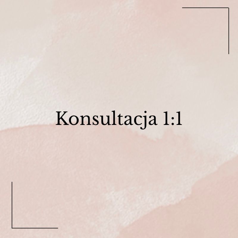 Konsultacja 1:1