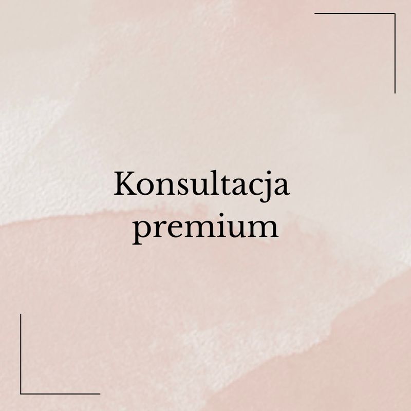 Konsultacja 1:1 premium