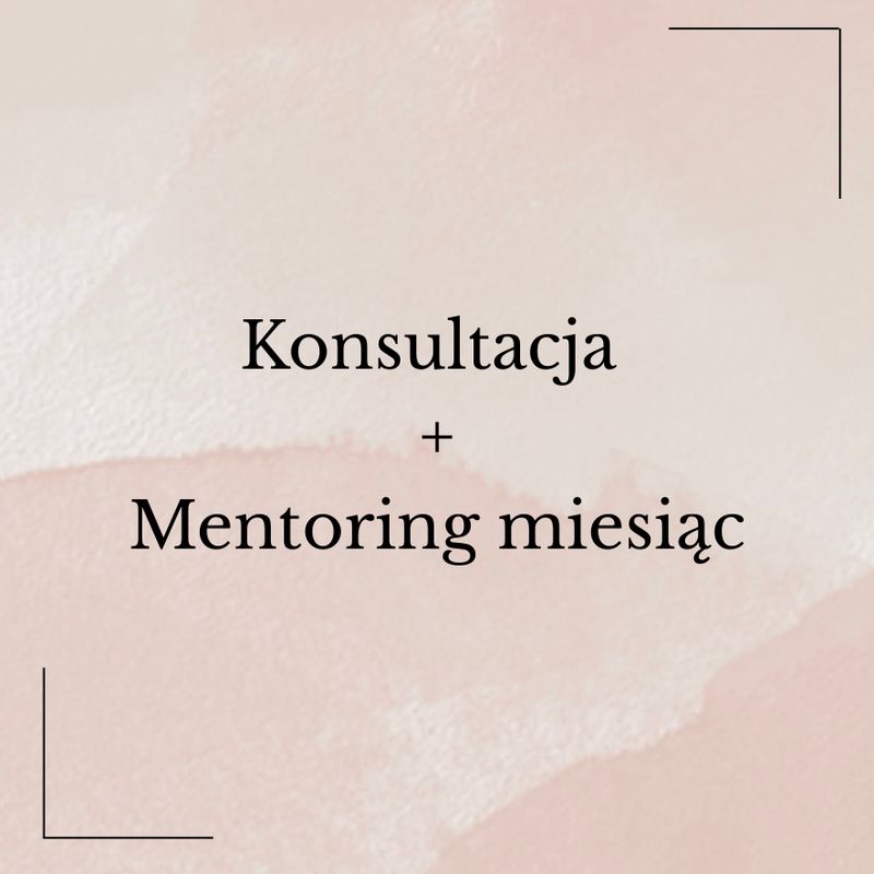 Konsultacja+Mentoring miesiąc