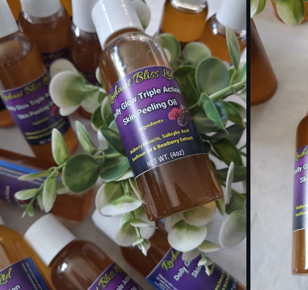 Dolly glow skin peeling oil