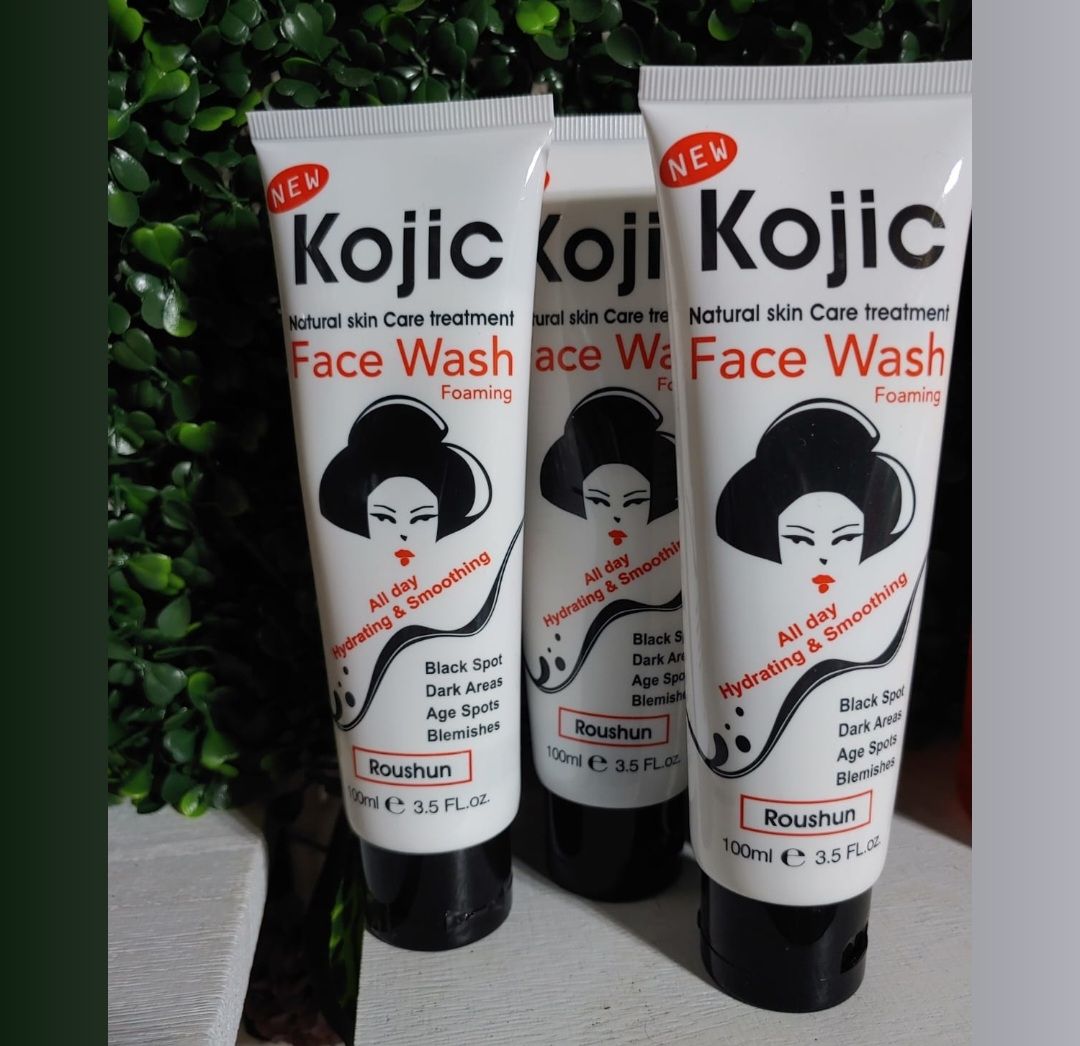 Kojic acid face wash