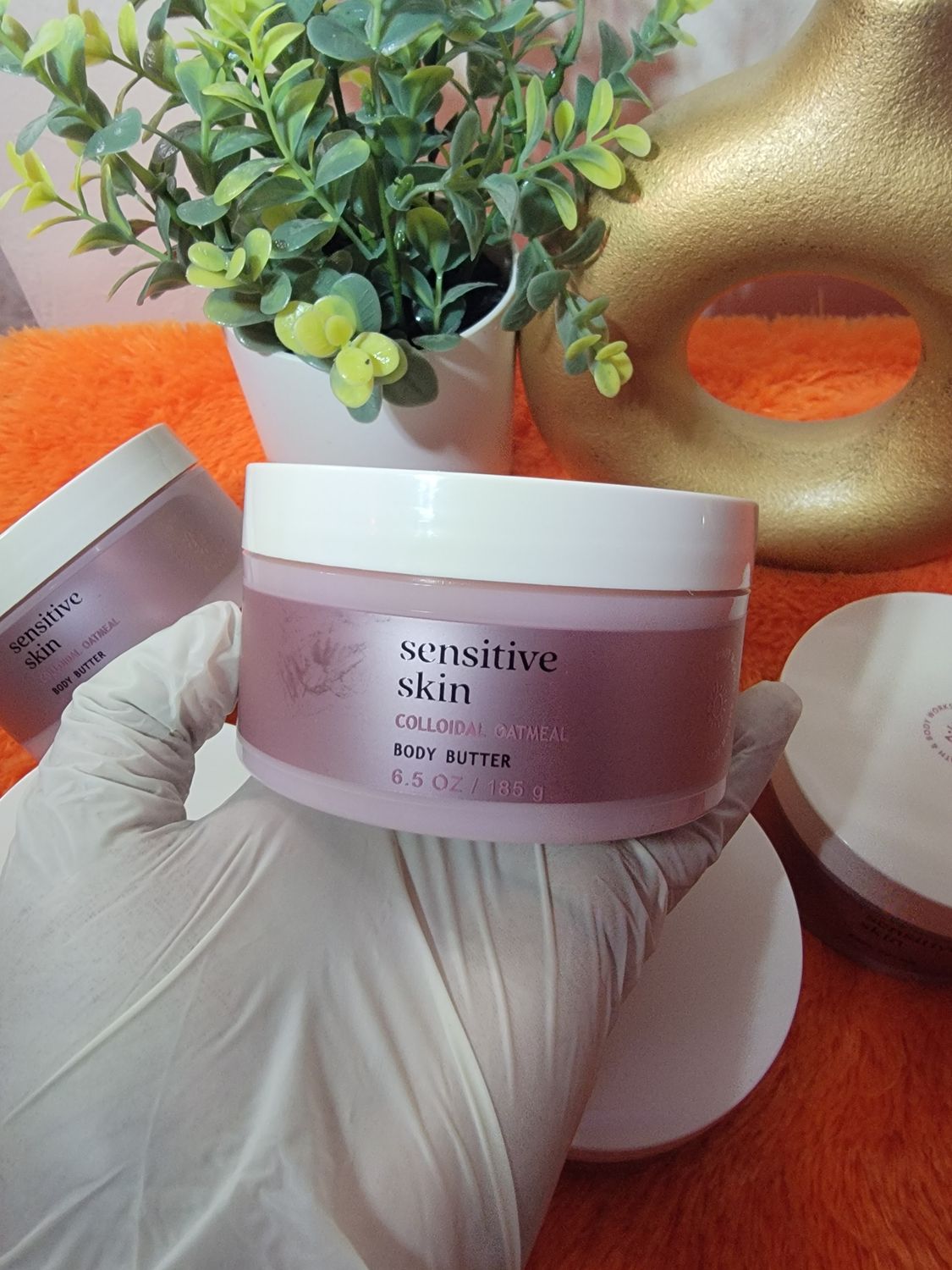 Sensitive skin collidal oatmeal body butyer